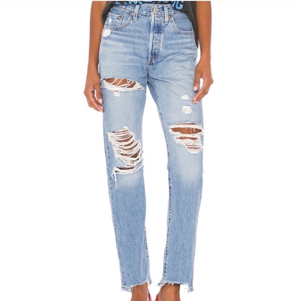 Levi’s 501 original straight leg jean Luxor street